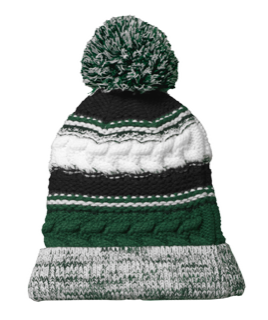 Pom Pom Team Beanie - Embroidered