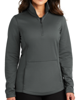 Ladies Smooth Fleece 1/4-Zip