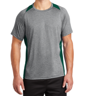 Forest Green Heather Colorblock Contender Tee - Adult &amp; Youth Sizes