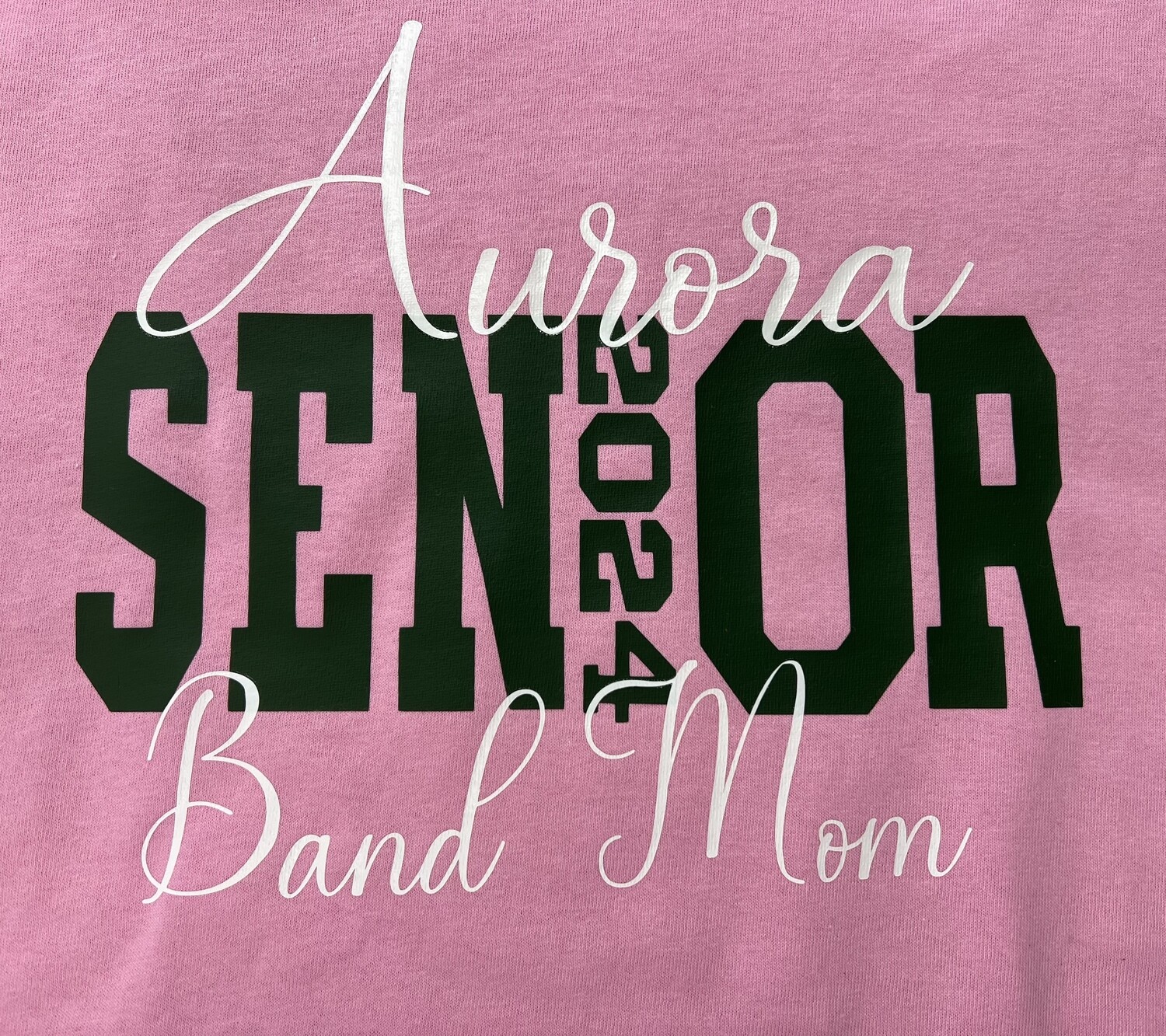 Senior Band Parent Shirt