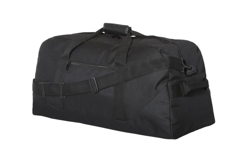 Large Black Duffle Bag