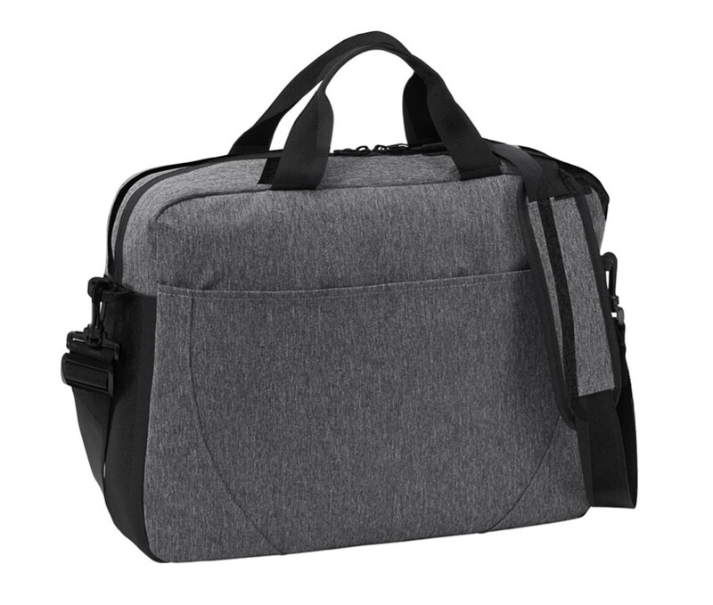 Heather Gray/Black Access Briefcase