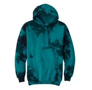 Crystal Tie-Dye Pullover Hoodie