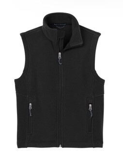Youth Fleece Vest - Embroidered