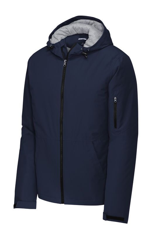 NEW ITEM - Navy Sport-Tek Waterproof Insulated Jacket