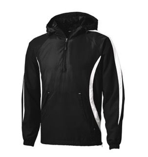 Harmon Swimming Colorblock Raglan Anorak - Embroidered
