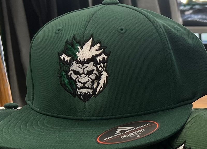 NP Wild FLAT BILL Flexfit Hat- Forest