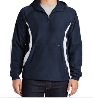 Summit Diamonds Colorblock Raglan Anorak - Embroidered