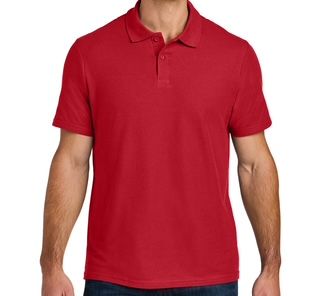 Custom Embroidered Cotton Pique Polo
