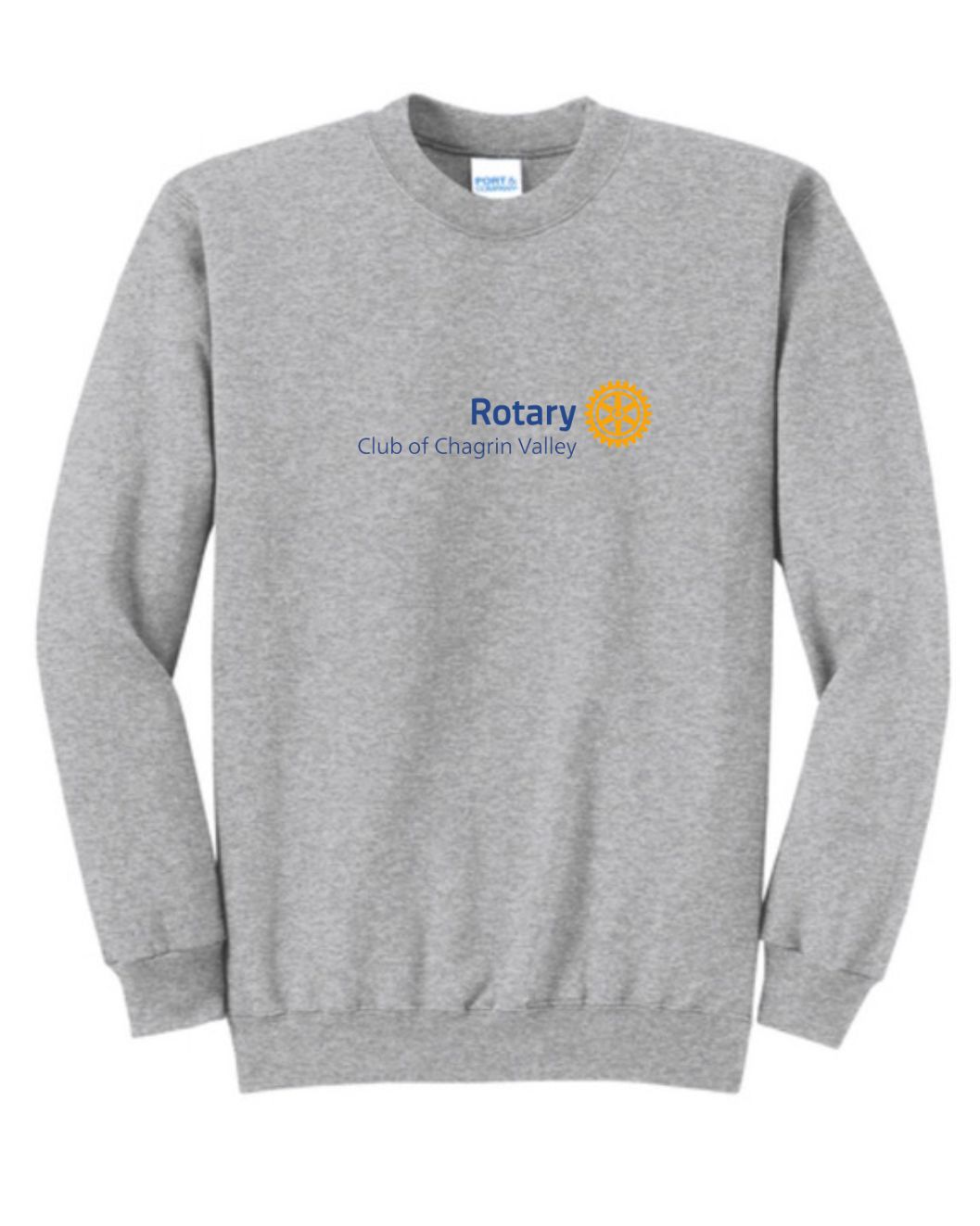 Port &amp; Company Core Fleece Crewneck - Gray