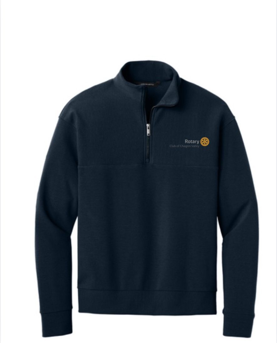 Mercer + Mettle Linear Texture 1/4 Zip