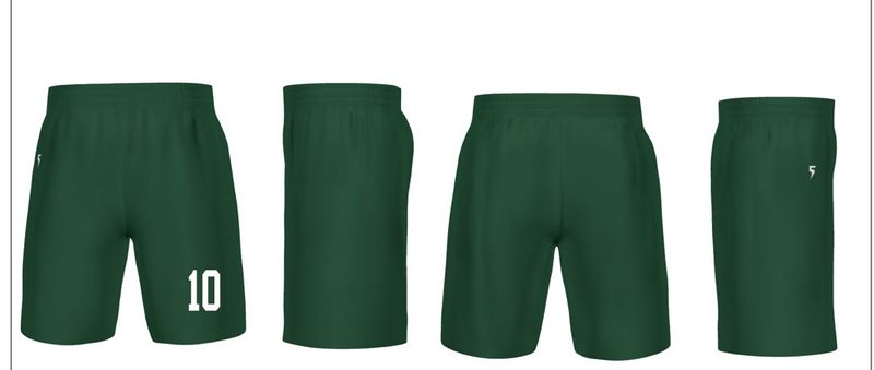 Custom Sublimated Soccer Shorts WITH Player Number - REQUIRED