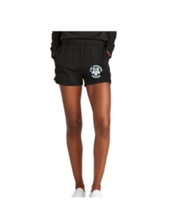 Ladies Fleece Shorts with Pockets