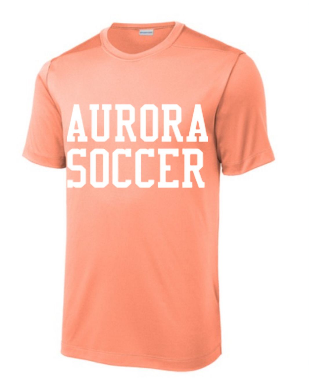 Coral Senior Dri Fit/Cotton Blend Tee