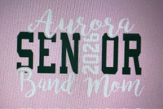 Senior Band Parent Shirt