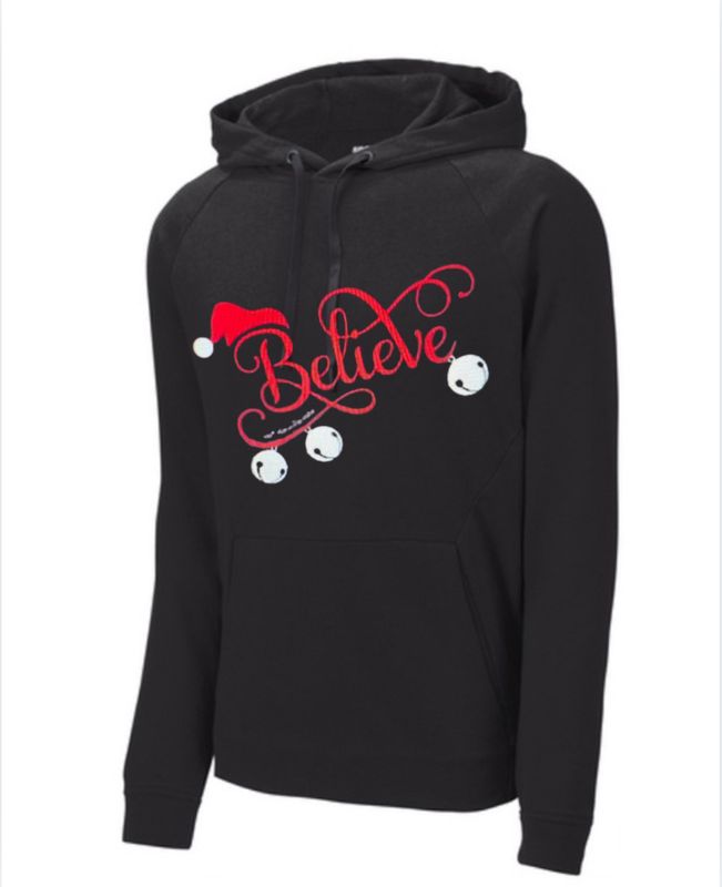 Santa&#39;s Lightweight French Terry Pullover Hoodie - Adult &amp; Ladies Sizes
