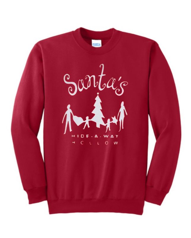 Santa&#39;s Fleece Crewneck Sweatshirt