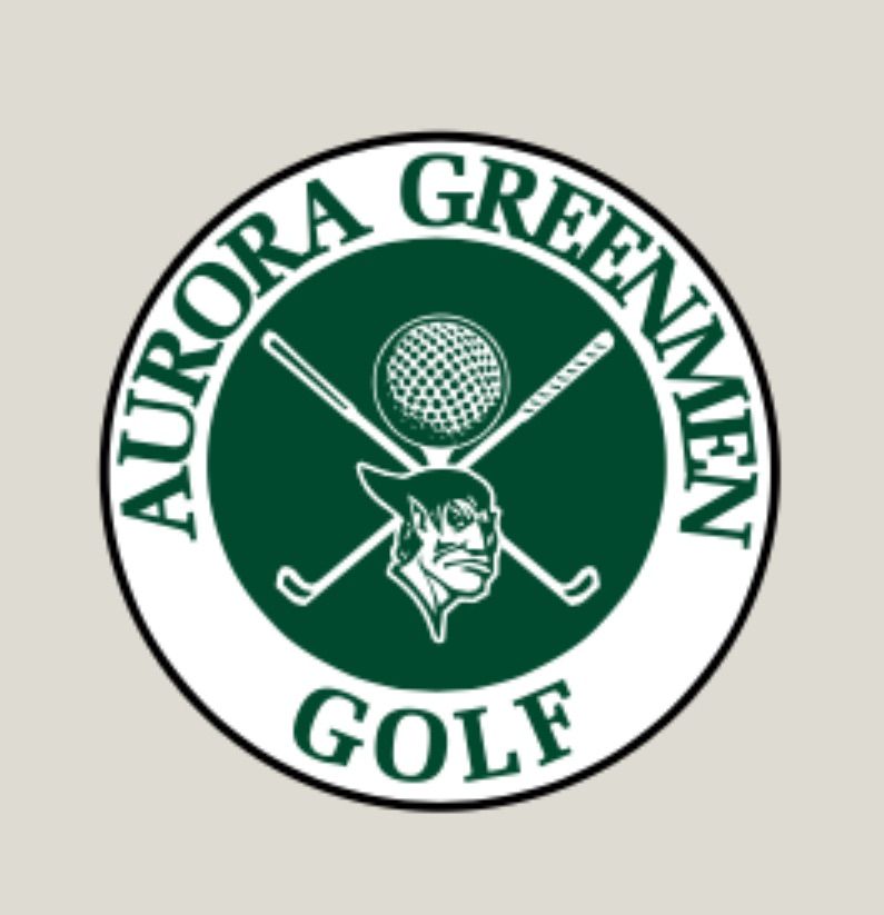 Aurora Golf Round Magnet