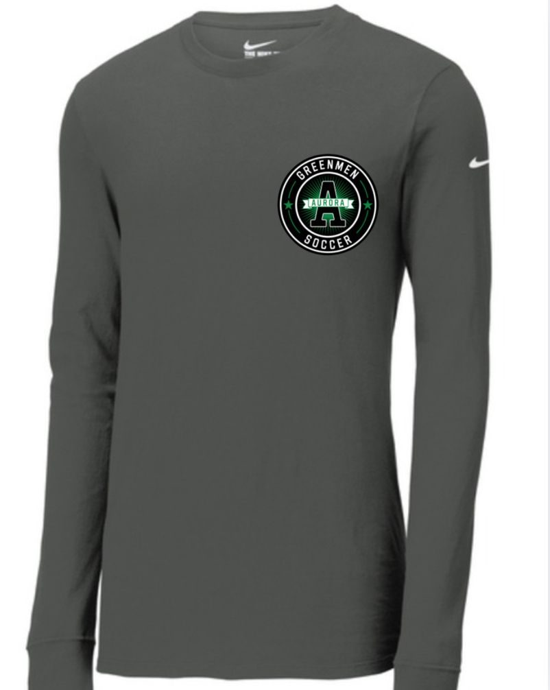 Nike Black Dri-FIT Cotton/Poly Long Sleeve Tee