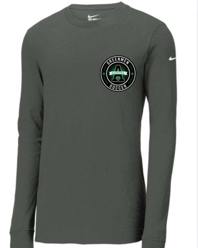 Nike Black Dri-FIT Cotton/Poly Long Sleeve Tee