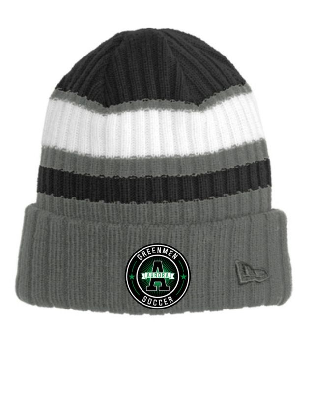 Embroidered New Era® Ribbed Tailgate Beanie