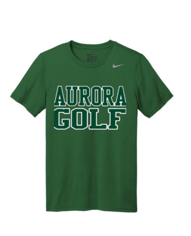 Aurora Golf Nike Legend Tee-Adult, Ladies and Youth