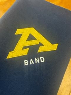 Akron Band Embroidered Cotton/Fleece Blanket