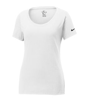 Nike Ladies Core Cotton Scoop Neck Tee