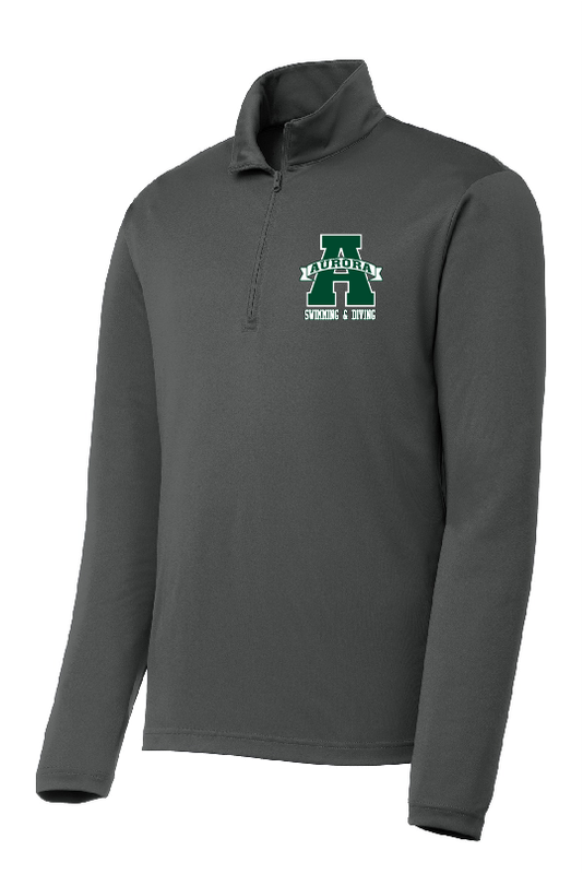 Swim Sport Tech White 1/4 Zip