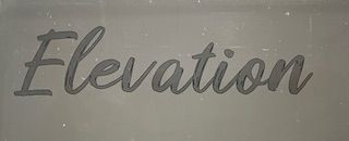 Black Puffy Logo Crewneck Sweatshirt - Elevation