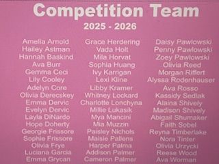 Elevation Competition Team Roster Shirt