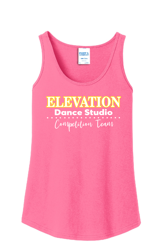 Elevation Ladies Racerback Cotton Tank