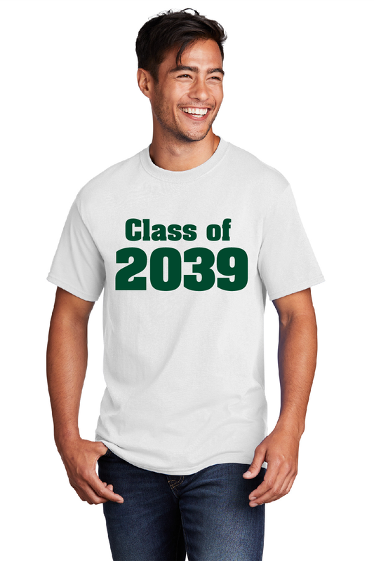 Aurora Class of 2039 Tee - Short Sleeve Tee - Toddler, Youth &amp; Adult