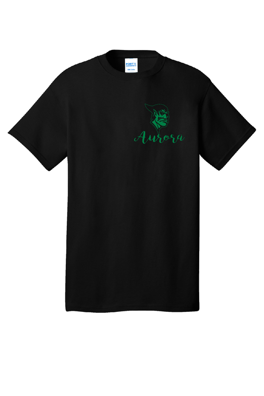 Aurora Greenmen Staff Logo - Short sleeve, Long sleeve, Crewneck &amp; Hoodies - Available Adult, and Ladies Sizes