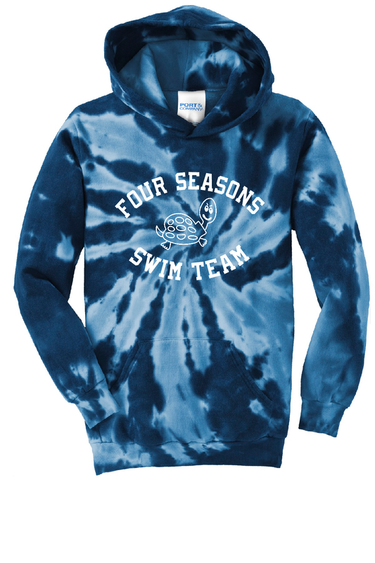 Navy Tie Dye - Hoodie - Adult &amp; Youth