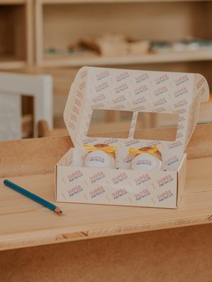 Coffret de deux bougies &quot;Super Maîtresse&quot;