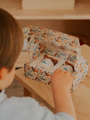 Coffret de deux bougies &quot;Jungle&quot;