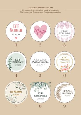 Coffret EVJF personnalisé – 2 bougies ou 2 pots