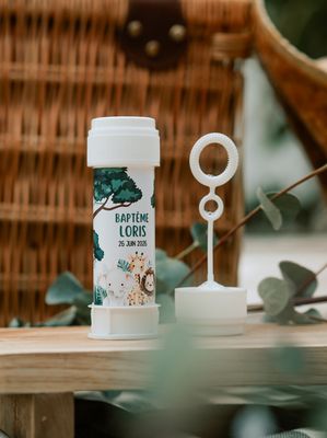 Bulleurs personnalisés baptême – Bulles de tendresse