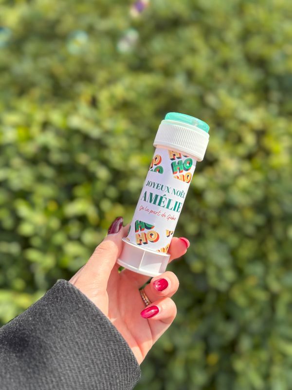 Personalized Christmas Bubble Blowers – A Magical and Fun Gift