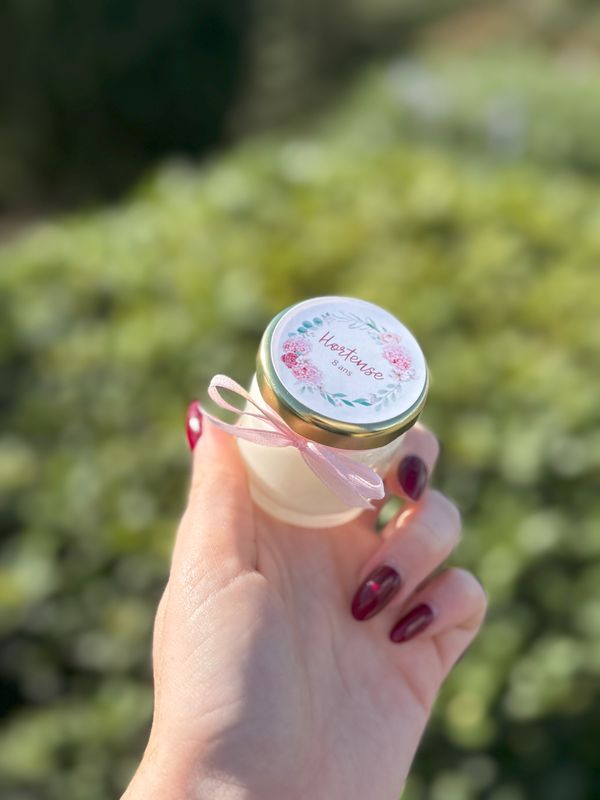 Personalized 40 ml candle – Birthday guest gift