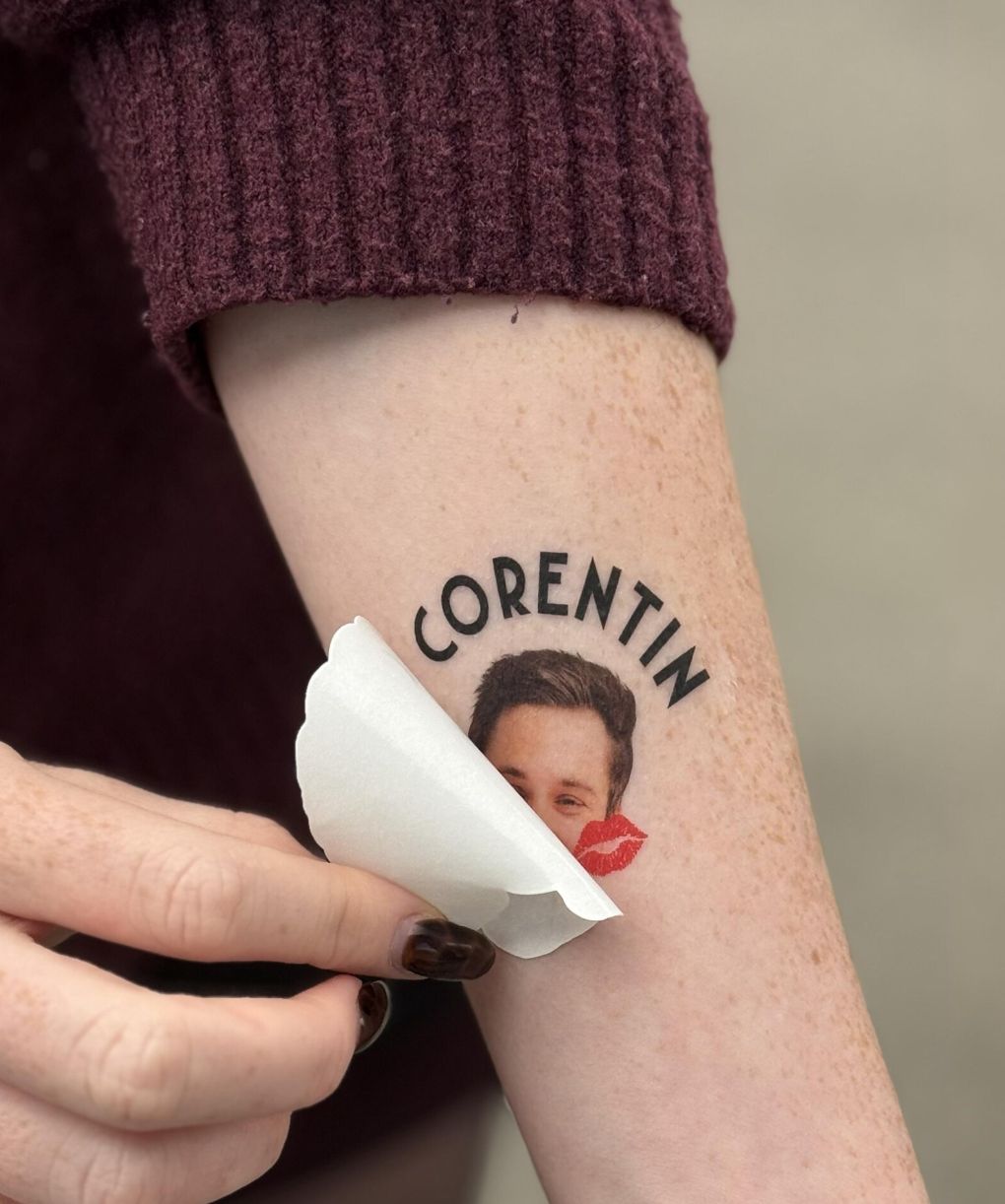 Tatouages temporaires personnalisés