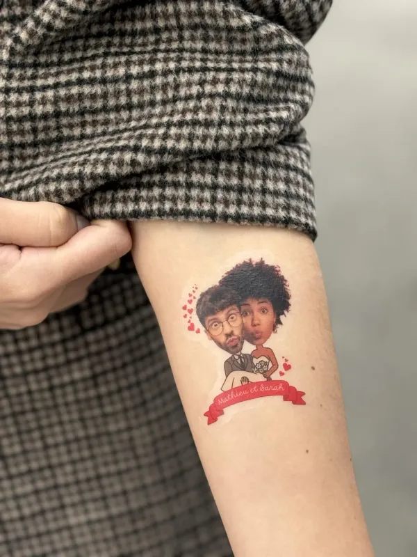 Tatouages temporaires personnalisés