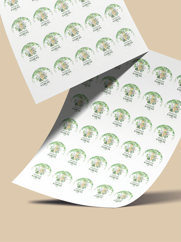 🎉 Stickers personnalisés Anniversaire