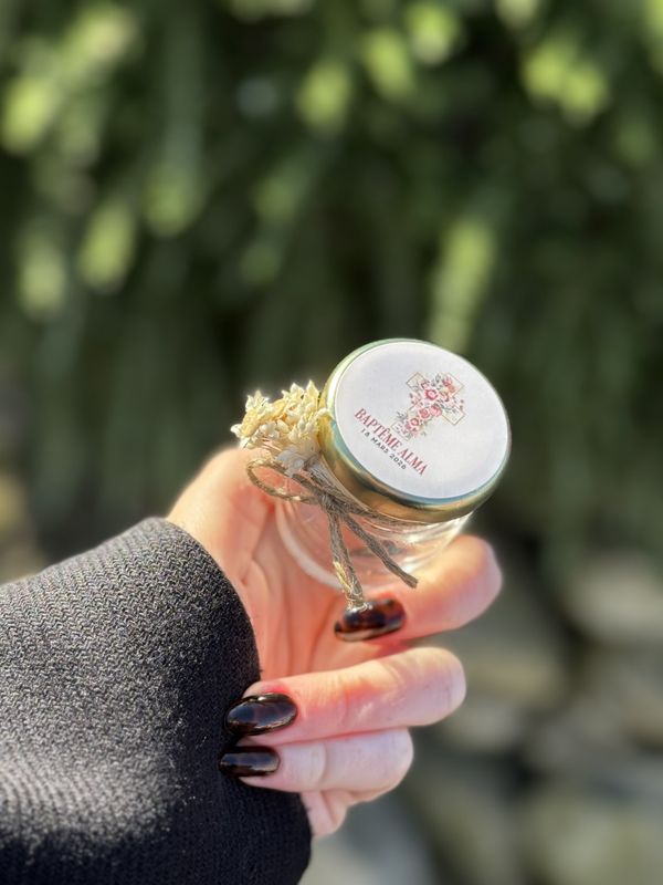 Empty jars 40 ml – Gift for guests at baptisms, communions, and confirmations