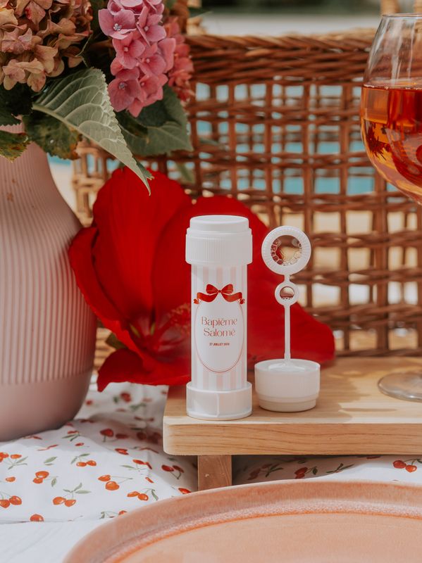 Personalized bubble blowers for baptisms – Bubbles of tenderness
