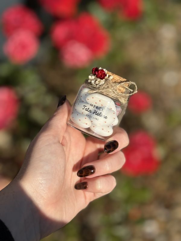 🫙 Personalized 50 ml jars – A charming little thank you gift