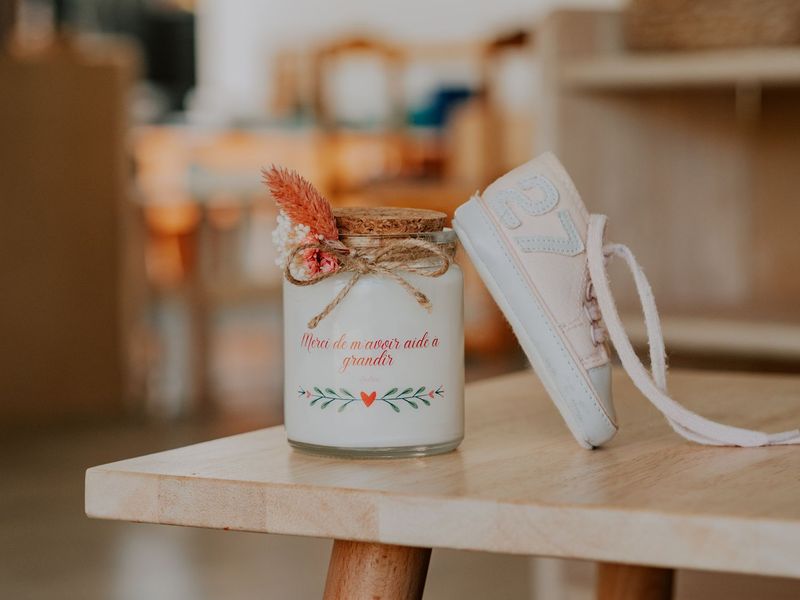 Personalized 200 ml candle – Gift for teachers, teaching assistants, nannies