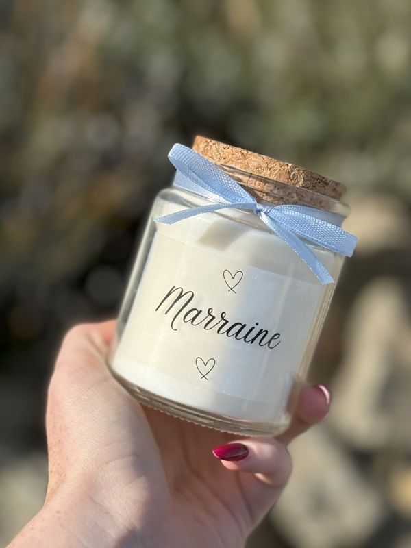 Personalized Godfather &amp;amp; Godmother Candle – Large Size