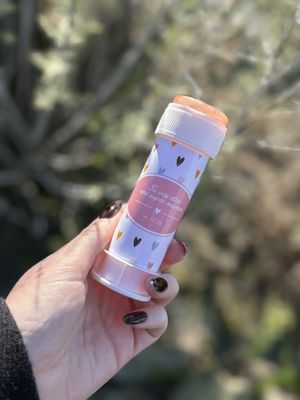 Personalized bubble blowers announcement – Original gift for grandma, aunt